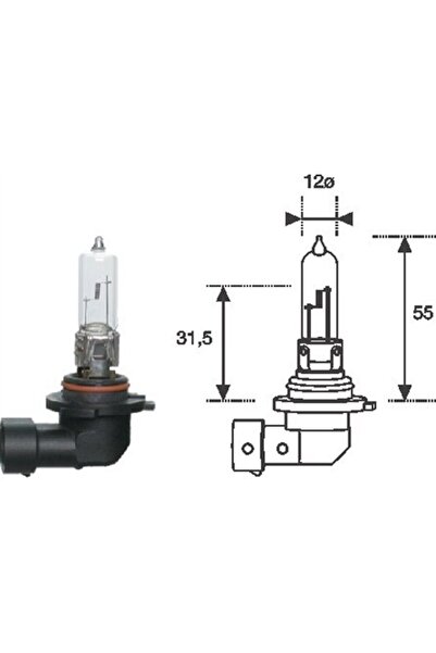 MAGNETI MARELLI Bec HB3 12V 65W P20d
