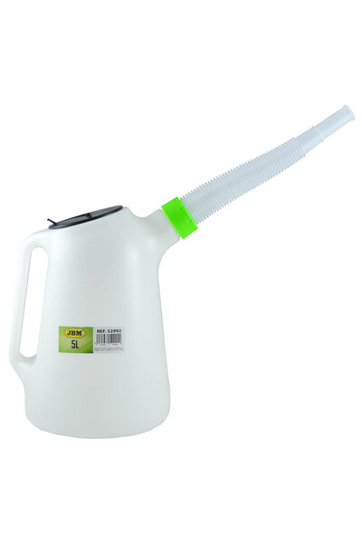 JBM Cana ulei cu gât flexibil 5L completare