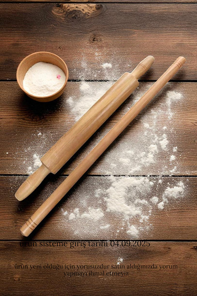 Hızlı Çeyiz Merdane Oklava 2 li Set