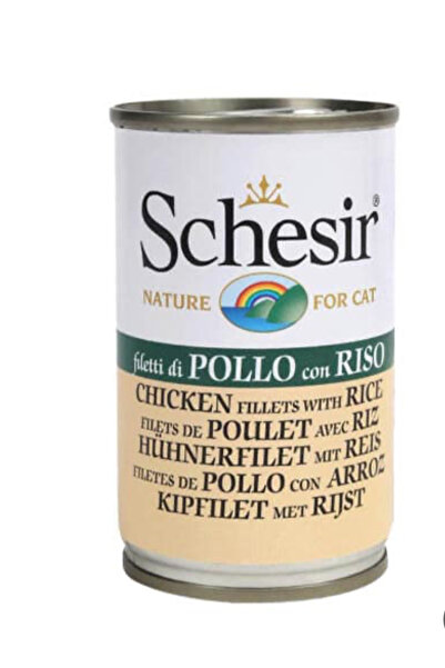 Schesir Cheeseburger Chicken Fillet with Rice 140g