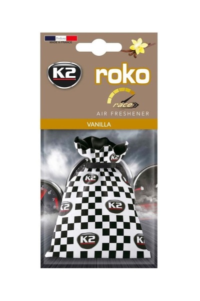 K2 Odorizant ROKO Race V827R, tip saculet, parfum vanilie, 25 grame