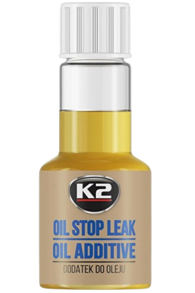 K2 Aditiv Oil Stop Leak T377 pentru oprirea scurgerilor de ulei, 50 ml