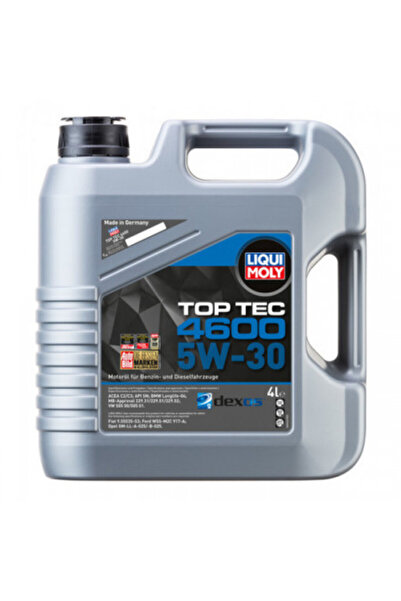 Liqui Moly Ulei motor Top Tec 4600 5W30 3763, volum 4 litri, sintetic pentru ...