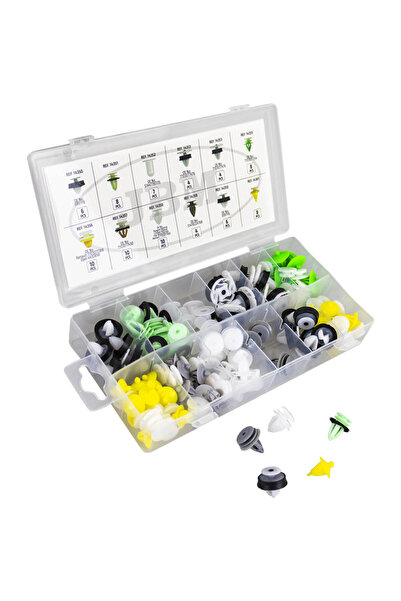 JBM Set clipsuri PENTRU PANOURI DE UȘĂ PENTRU RENAULT / DACIA