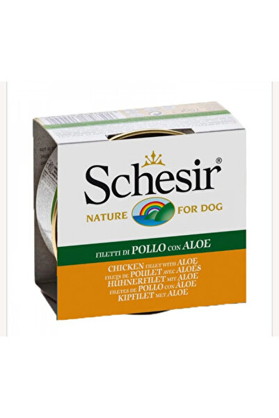 Schesir Sheba Chicken Fillets with Aloe Vera for Dogs in Jelly - 150g