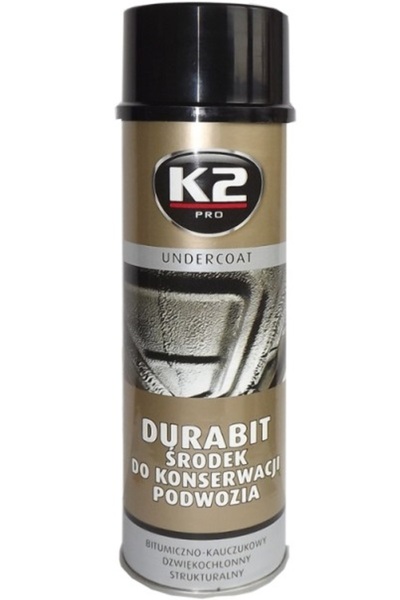 K2 Spray antifon DURABIT L320 cauciucat, 500 ml