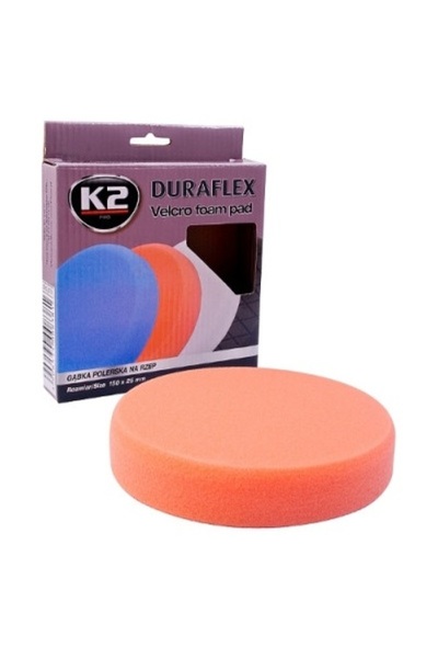 K2 Disc DURAFLEX L612 velcro pentru șlefuire, turație maximă 2500 rpm, portoc...