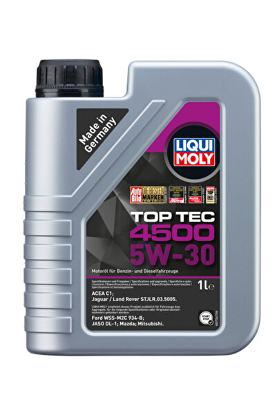 Liqui Moly Ulei motor Top Tec 4500 5W30 2317, ACEA C1-08, volum 1 litru, sint...