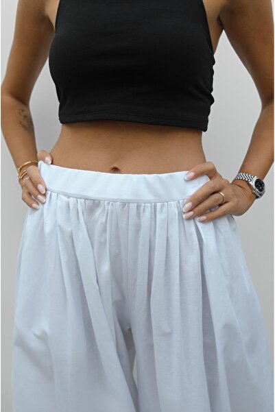 Havoş White Shalwar Pants