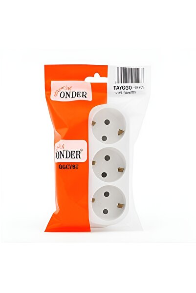 Önder KABLOSUZ 3 LÜ PRİZ