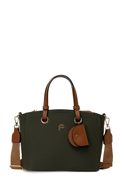 Polaris STN BSC EL 5PR Haki Kadın El Çantası