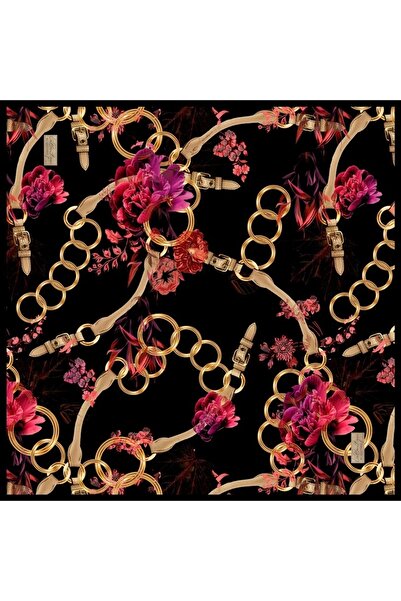 LA BOUTIQUE 2511-01 سورا حرير 90×90