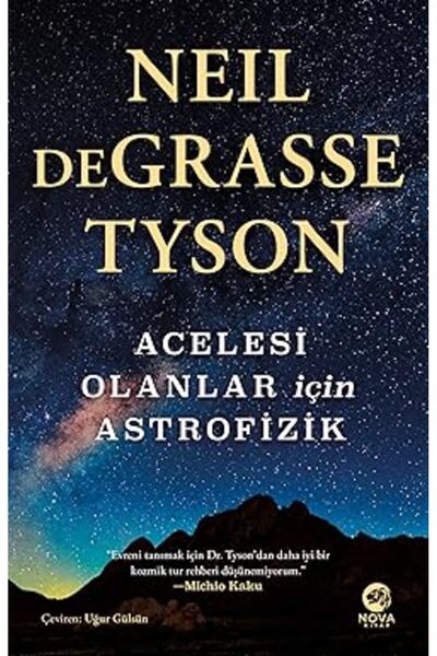 Alfa Yayınları Acelesi Olanlar İçin Astrofizik + Kaos: Kaosun Başucu Kitabı