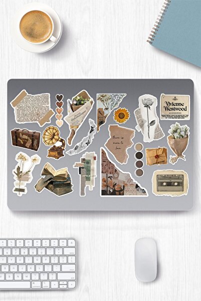 Hediyeni Al Vintager Series 2 Sticker Set |   Laptop Agenda Notebook Tablet Phone Notebook Sticker Bullet Journal