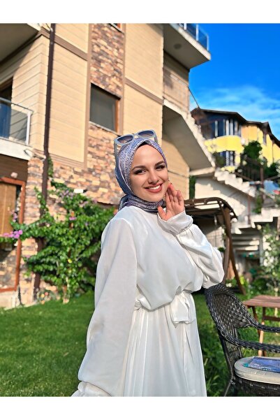 Modakaşmir Mk Cotton Scarf - Lilac-Purple