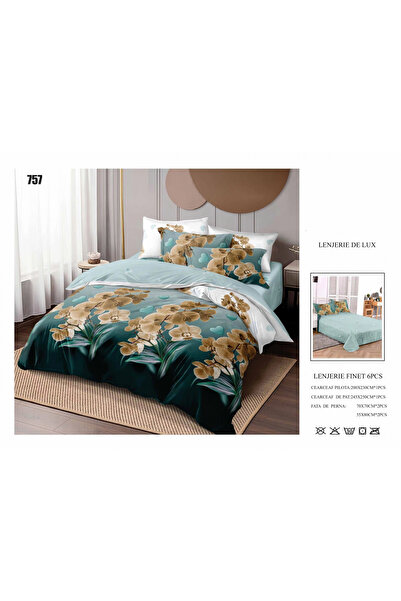 FIONNA.RO Finet Bed Linen 6 Pieces - Orchid Beige