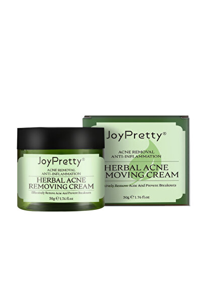 JoyPretty كريم علاج حب الشباب للوجه، مرطب عشبي مضاد للالتهابات ومهدئ لحب الشب...