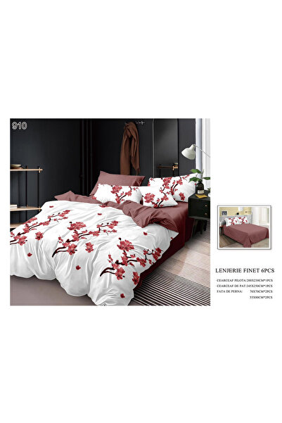 FIONNA.RO Finet Bed Linen 6 Pieces - Cherry Blossoms