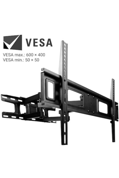 EBA Wall Mount TV Bracket eBA®, Swivel, Universal, Diagonal 32”-70” (80-178cm), Max 45kg, VESA 50x5