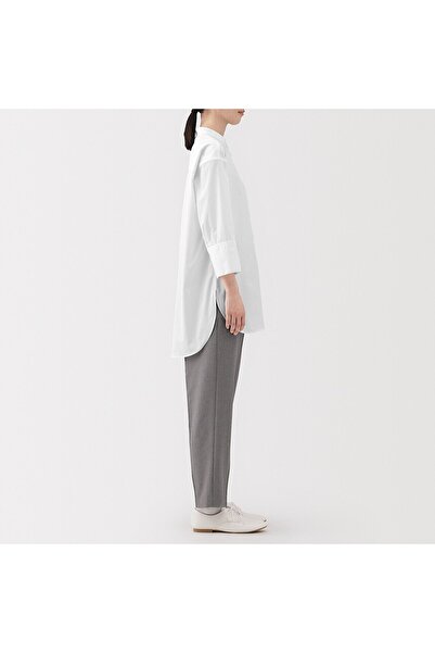 Muji Quick Dry Broadcloth 3/4 Sleeve Shirt Tunic