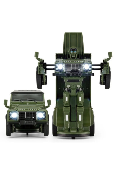 Rastar Land Rover Defender Green Convertible Metal Car with 1 to 32 Scale, Children 3 Years - +15 Years