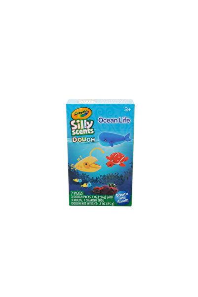 Crayola silly scents set mic viata oceanului cu accesorii, copii varsta 3 ani pana la 12 ani