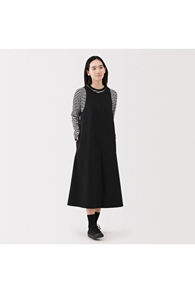 Muji Quick Dry Broadcloth Sleeveless Dress