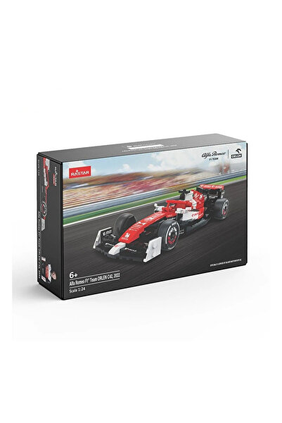 Rastar Masinuta construibila alfa romeo f1 team orlen c42 2022 scara 1 la 24, copii 6 ani pana la +15 ani