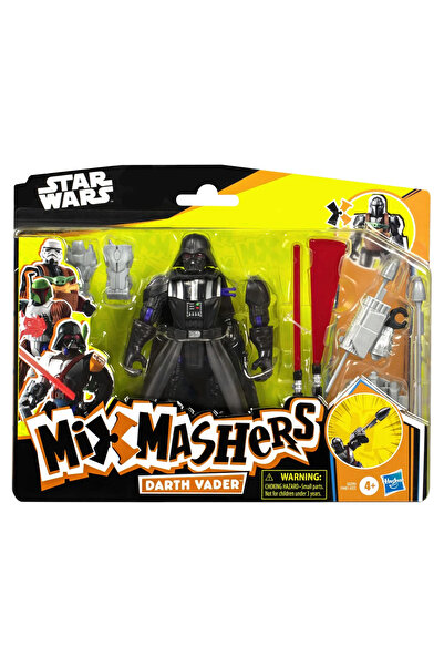 Hasbro Star wars mix mashers deluxe set figurina darth vader 12cm si accesorii, copii 4 ani pana la 9 ani