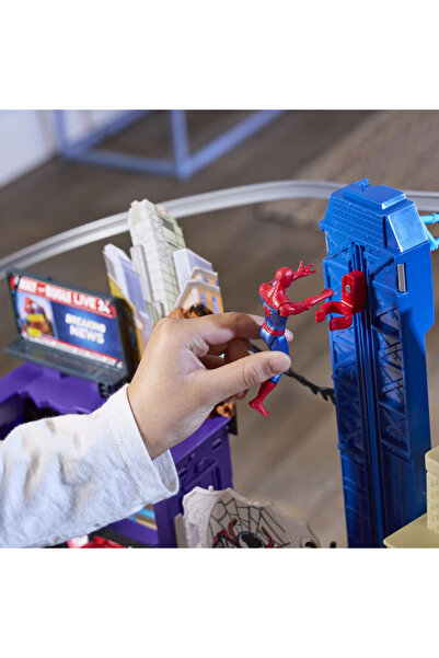 SPIDERMAN Marvel Spider-Man Venom vs Web City Playset