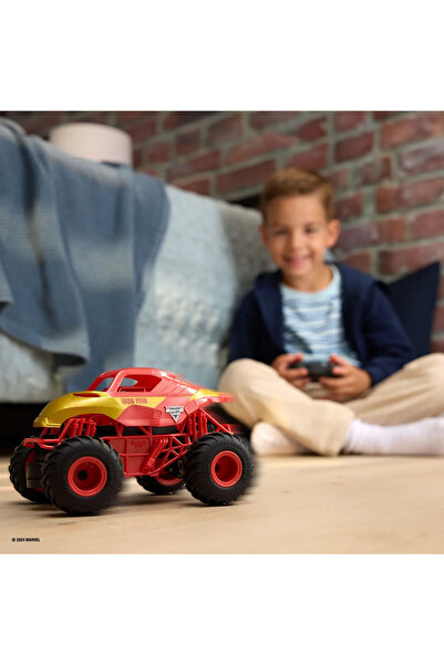 Monster Jam Marvel RC Iron Man Truck 1:24 Scale