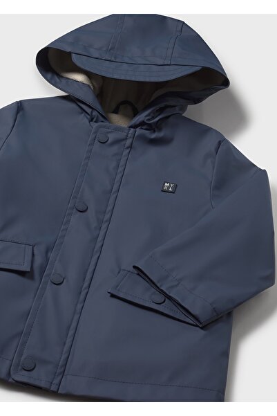 MAYORAL Waterproof Boy's Raincoat Hooded Blue