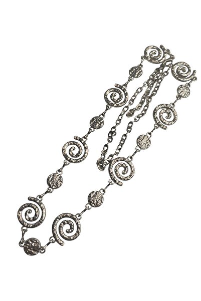 Kemerix Women's Original Tarnish-Resistant Gold Chain Belt with Seashell Details