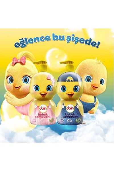 Dalin BEBEK ŞAMPUANLARI CİVCİV SERİSİ 500 ML X 2 ADET
