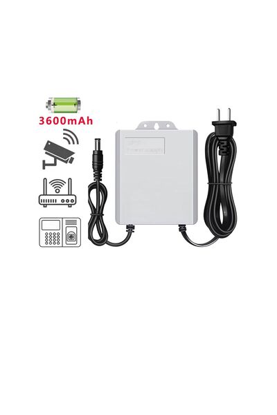 CHOOSEAX Incarcator UPS 12V cu Baterie 3600mAh