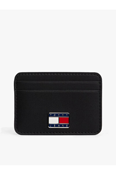 Tommy Hilfiger Tjw Cool Women's Black Card Holder Aw0Aw18030Bds