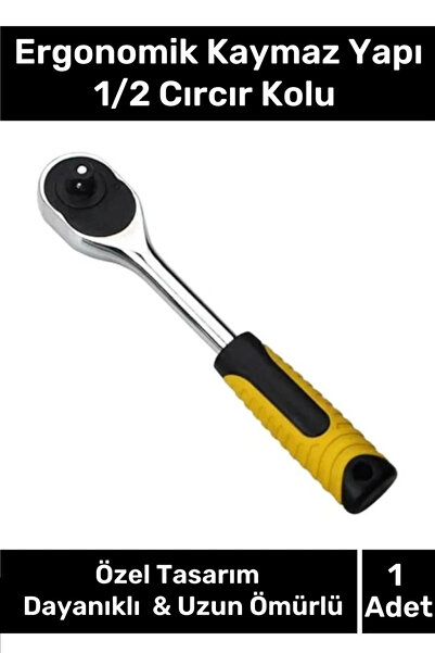 PeraNova Special Series Adjustable Durable Anti-Rust Protection Ergonomic Anti-Slip Structure 1/2 Ratchet Handle