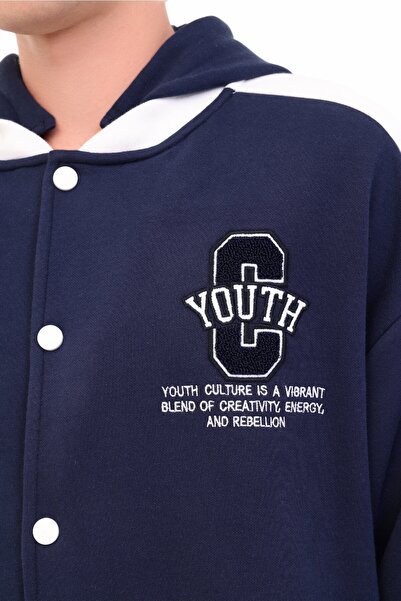 lumberjack Ml Eir 18Blo-21 5Pr Navy Blue Men's Tracksuit Top