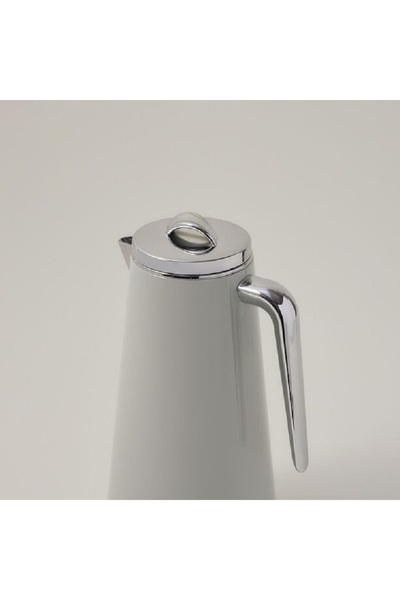 Dallaty Eve set of 2 steel vacuum flask grey & chrome