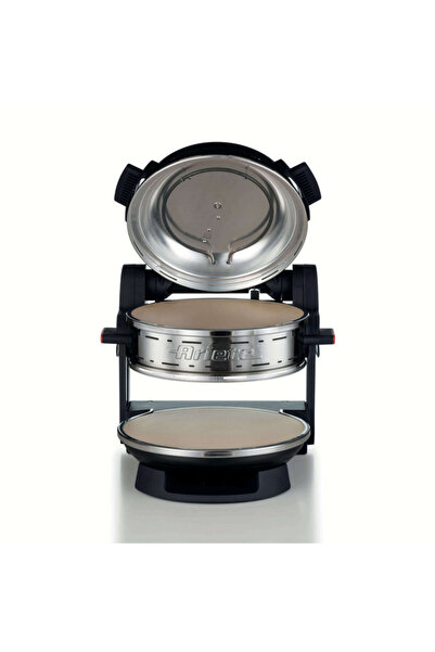 ARIETE Double pizza oven 0927/01, 2300W, 32 cm, 400C, 5 levels, 2 stone plates, Nonstick, Black