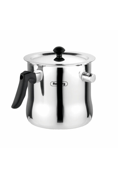 rosberg Aparat de lapte R51425A, 2,5 litri, pereți dubli, fluierător la fierb...