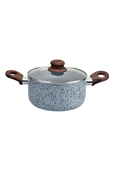 Voltz Cratiță Oliver Siena OV51318J26, 26 cm, 6,1 l, Finisaj marmorat, Inducț...