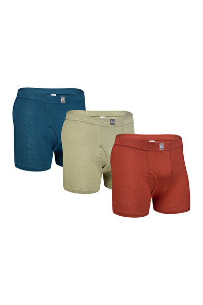 FASHION ACADEMY Mens Boxer Color Inner Elastic