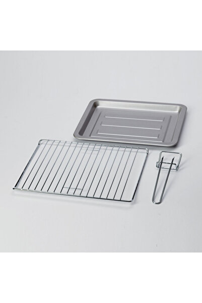 ARIETE Electric oven VINTAGE 0979/04, 1380 W, 18 l, 3 modes, 230C, Double glass, Timer, White/Green