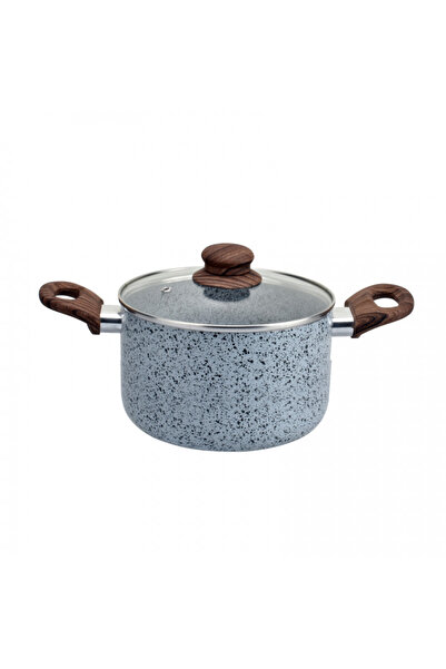 Voltz Cratiță Oliver Siena OV51318J24D, 24 cm, 5,6 l, Finisaj marmorat, Induc...