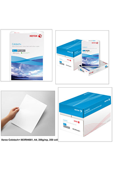 Xerox Colotech copier paper, A4, 200g/m2, 250 sheets/ream