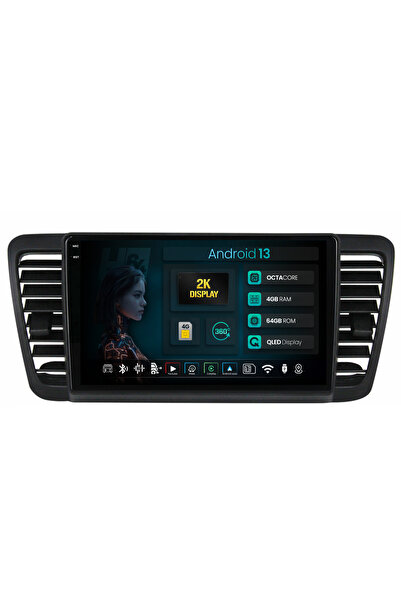 HUB64 Navigatie compatibila 2K Subaru Legacy (2004-2010), 4GB RAM, Octacore, ...