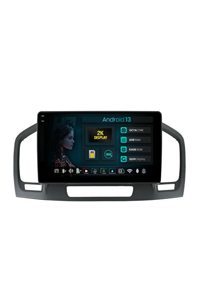 HUB64 Navigatie 2K Opel Insignia (2008-2013), 4GB RAM, Octacore, Slot Sim 4G