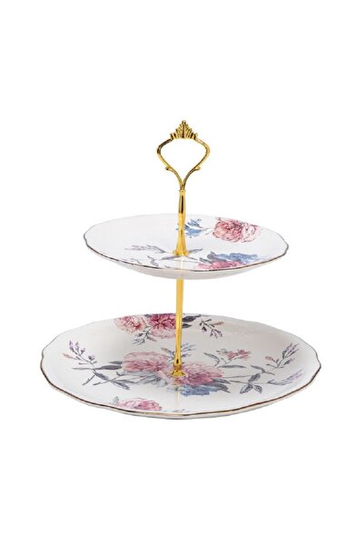 LA MESA 2 Tier Dessert Serving