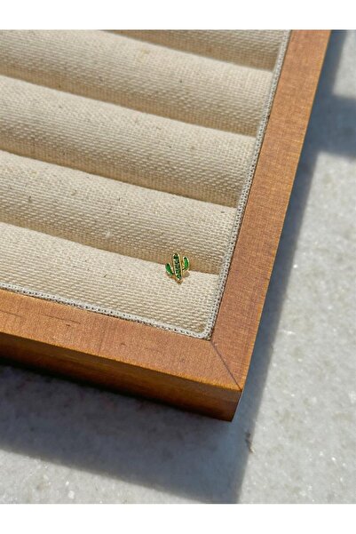 İncikcincik Zircon Taşlı Piercing - 925 Ayar Gümüş